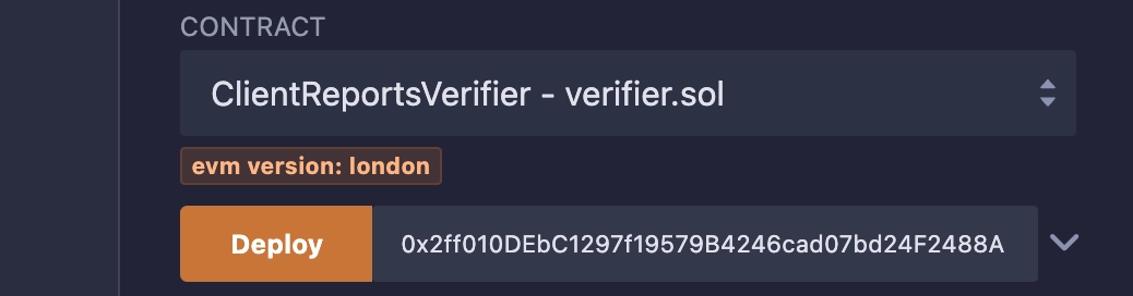 Chainlink DataLink Remix Deploy ClientReportsVerifier Contract